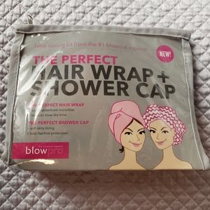 Blowpro Hair Wrap + Shower Cap